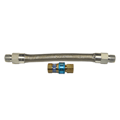 Dormont Manufacturing 1650BQ24 Dormont Braided Gas Connector Hose Assembly 1/2" Dia.