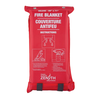 Fire Blanket - Fibreglass - 60" x 71"