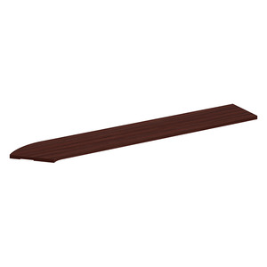 PBTC71R 71" CORNER TRAN TOP RIGHT- MAHOGANY