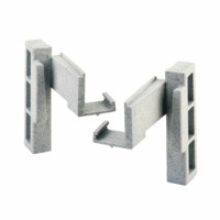 Cambro CPCC1480 Camshelving Corner Connector Set 90 Degrees Connector Left & Right