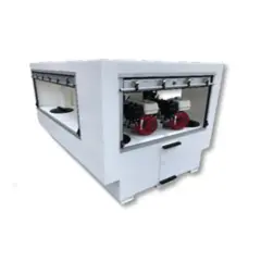 300 Gallon Space Saver Split Multi Tank - 200/50/50 Side 2