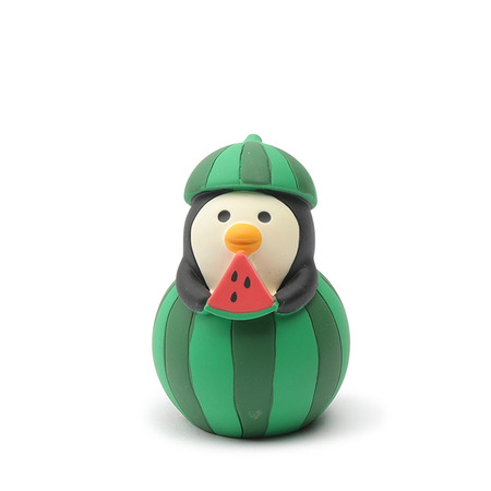 Figurine Penguin & Watermelon