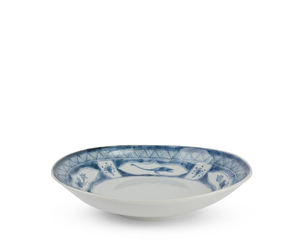 Edo-Style Dino Shallow Bowl/Plate Suiryu
