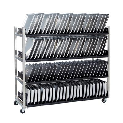 Cook's 630-5430DT 54" Wide Vented Tray Drying Rack with Drip Tray