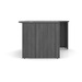 PL177R 71" RIGHT BOWFRONT PORKCHOP- COASTAL GRAY