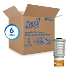 KC 91067 CITRUS SCENT CONTINUOUS AIR FRESHENER 6/CS