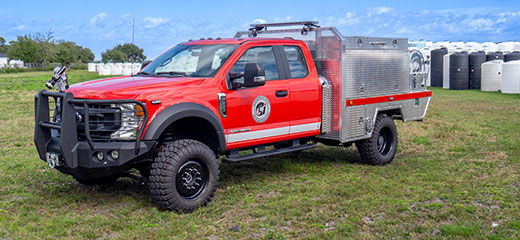 Custom Brush Trucks, Trailers, ARFF, Skid Units