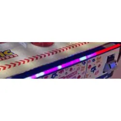 led for end rail