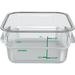 Carlisle 1195007 Squares Polycarbonate Food Storage Container 2 