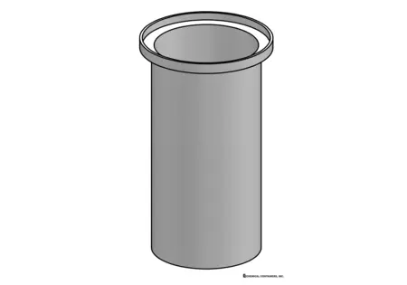 7 Gallon Poly Open Top Cylinder Tank