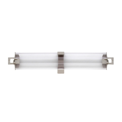 Metro MAX4-LS24-4P Solid Clear Stackable Shelf Ledge (Side) for MetroMax 4 Industrial Plastic Shelving, 24" L x 4" H