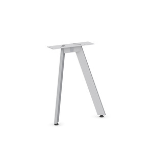 PLTVLEG30SILVER 30" METAL V LEG- Silver