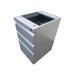 PPDBBF  Steel Pedestal Storage 20" deep BBF