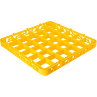 Carlisle RE36C04 Divided Yellow Glass Rack Extender