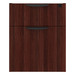 PL108 BOX/FILE HANGING PEDESTAL - Mahogany