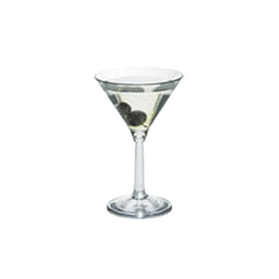 Cambro BWM10CW135 Camwear Aliso Barware Martini Glass 10-1/2 oz