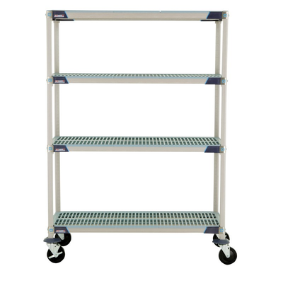 Metro X356BGX3 Metromax I Stem Caster Cart Open Grid Shelf
