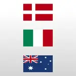 Country Flag Decals