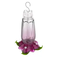 Armstrong Milling Purple Floral Hummingbird Feeder