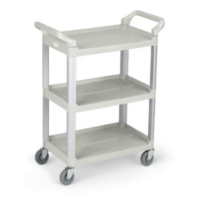 Vollrath 97004 Plastic Cart Blue-Gray Multi-Purpose