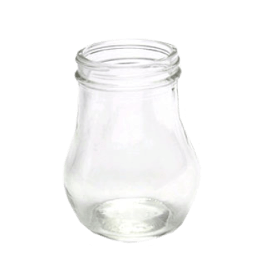 Vollrath 214J Dripcut Syrup Server Glass Jar Only