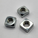 M8 - 1.25 DIN 557 SQUARE NUT CLASS 8 ZINC TRIVALENT CLEAR PER PRINT