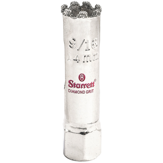 STARRETT KD0096-N 9/16'' (14mm) Diamond Grit Hole Saw