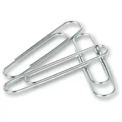 UNV72220 PAPER CLIPS, JUMBO, 100/BX  10 BXS/PK 10 BXS/PK