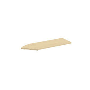PBTC36R 36" CORNER TRANSACTION TOP RIGHT- MAPLE