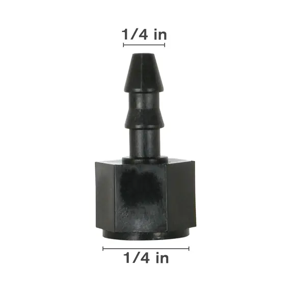 Polypro Hex Head Barb Fitting