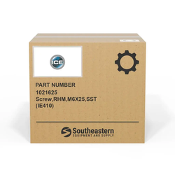 Intelligent Cleaning Equipment - 1021625 - Screw,RHM,M6X25,SST (IE410)