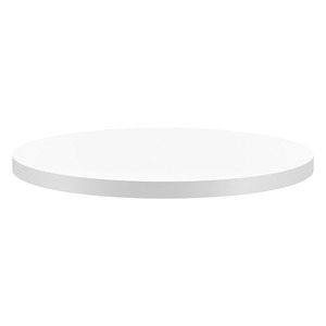 PLT42R 42" ROUND TABLE TOP ONLY- WHITE