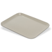 Carlisle 1410FG001 Glasteel Cafeteria Tray, 13.75" x 10.6", Bone