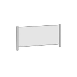20X48 CLEAR ACR PANEL SILV FRM