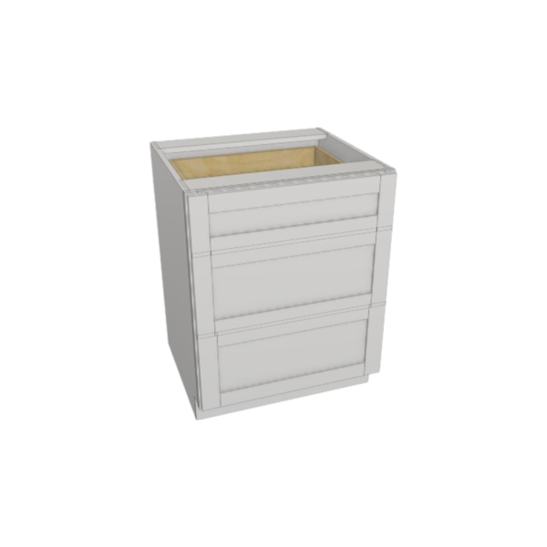 Metropolitan White Drawer Base - 27 W X 34 1/2 H X 24 D