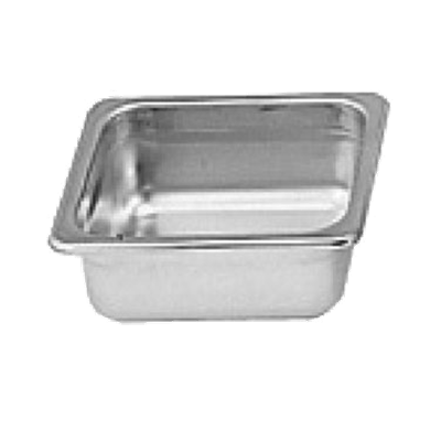 Thunder Group STPA8162 24-Gauge 1/6 Size, 2-1/2" Depth Steam Tab