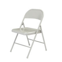 NPS 902 Basics by NPS® 900 Series All-Steel Folding Chair, Pack of 4