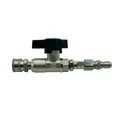 DN10 Ball Valve with SS Live Swivel & QCs - 3000 PSI