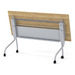 PBF48 48" BUDGET FLIP TOP TABLE BASE- SILVER