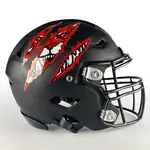 Midsized Football Helmet Decals