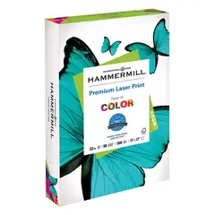 11 X 17 32 LB 98 BRIGHT HAMMERMILL LASER COPY PAPER, 104653, 500/RM 5 RMS/CASE