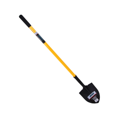 Round Point Shovel - 11" x 8-1/2" Blade - Steel
