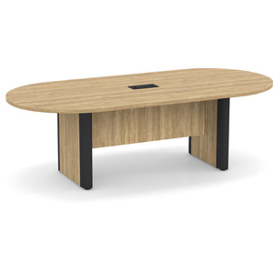 CLPRT3136N - 8 ft. Classic Racetrack Conference Table with Accent Base