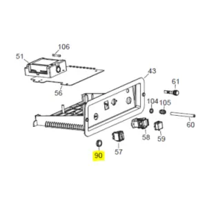 Veloci Heater Replacement Stop button protection