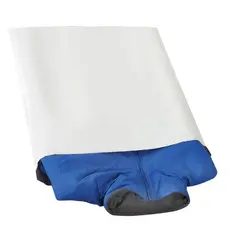 24 X 24" WHITE POLY MAILER, SELF SEAL, WITHOUT TEAR STRIP, 125/CS   B878