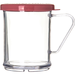 Carlisle 4250S55 SAN Shaker/Dredge With Seasoning Lid 1 cup- Ros
