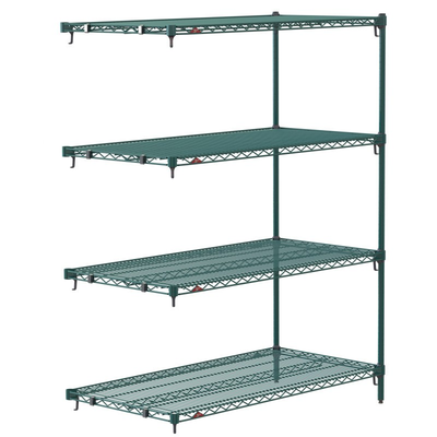 Metro AA556K3 Super Adjustable Super Erecta Add-On Shelving Unit 48"W X 24"D X 63 H