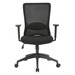 69021- FLINT LITE MID BACK CHAIR - Black
