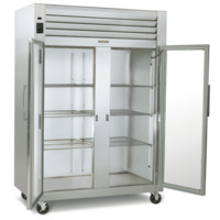 Traulsen G21010 Dealer's Choice Display Refrigerator Two-Section