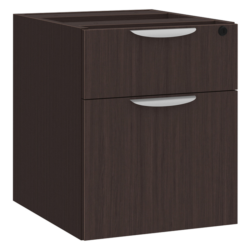 PL108 BOX/FILE HANGING PEDESTAL - Espresso